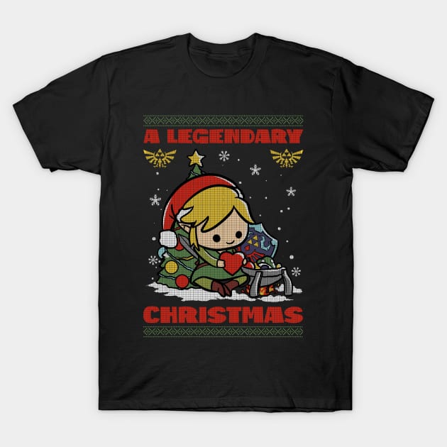 Legendary Christmas T-Shirt by Fan.Fabio_TEE